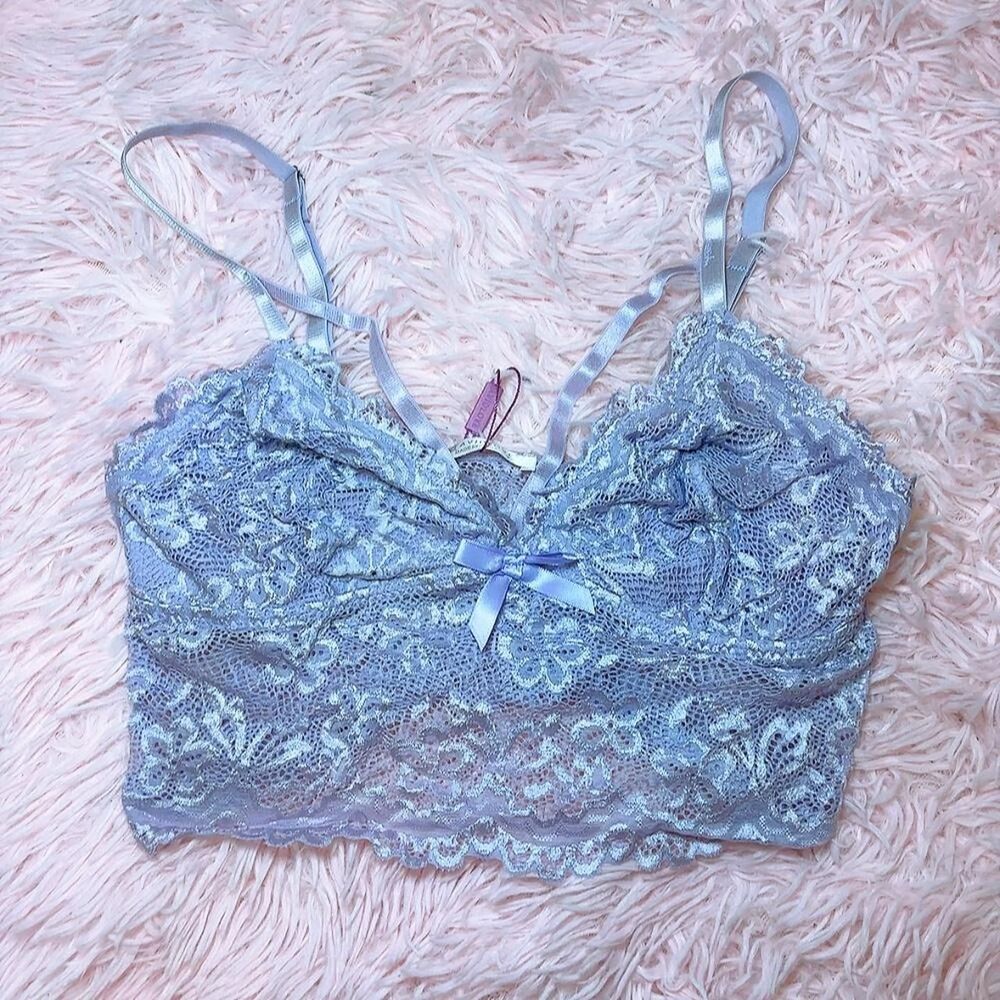 Unbranded Women's Purple and Blue Bra